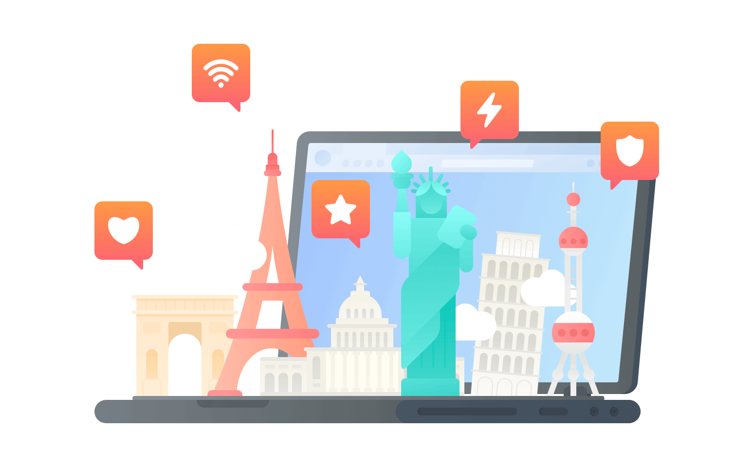 在安圭拉连接到中国的软件 - 翻回VPN